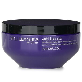 Shu Uemura Yubi Blonde Anti-Brass Purple Balm (Maschera per capelli) - Bionde schiarite e con mèches