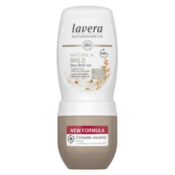 Lavera Deo Roll-On (Natural & Mild) - With Organic Oat & Natural Minerals