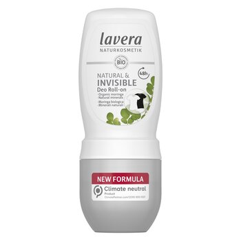 Lavera Deo Roll-On (Natural & Invisible) - With Organic Moringa & Natural Minerals