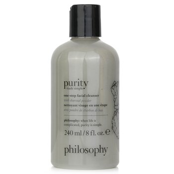 Philosophy Purity Made Simple - Detergente viso one step con polvere di carbone (pelle da normale a secca)