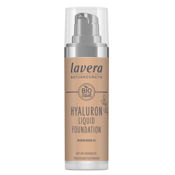 Lavera Fondotinta liquido Hyaluron - # 03 Warm Nude