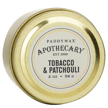 Paddywax Candela da farmacista - Tabacco e patchouli