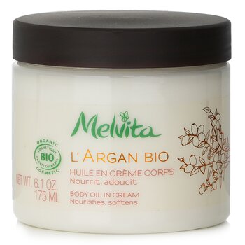 Melvita LArgan Bio Body Oil In Cream - Nutre e ammorbidisce