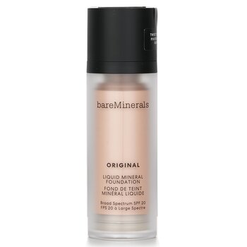 Original Liquid Mineral Foundation SPF 20 - # 01 Fair (For Very Fair Cool Skin With A Pink Hue) (Exp. Date 09/2022)