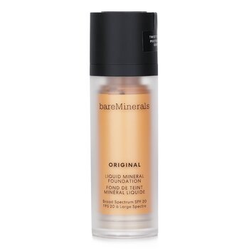 BareMinerals Original Liquid Mineral Foundation SPF 20 - # 08 Light (For Very Light Neutral Skin With A Subtle Yellow Hue) (Exp. Date 09/2022)
