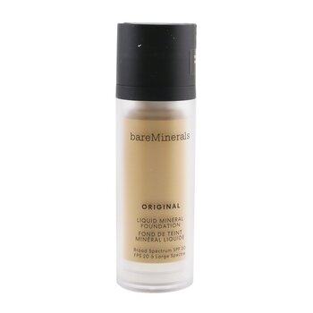 Original Liquid Mineral Foundation SPF 20 - # 16 Golden Nude (For Medium-Tan Neutral Skin With A Peach Hue) (Exp. Date 09/2022)