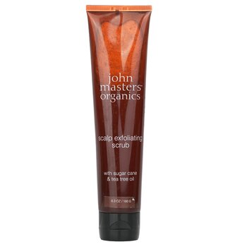 John Masters Organics Scrub esfoliante per il cuoio capelluto con canna da zucchero e olio di melaleuca