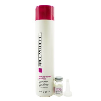 Strength Super Strong Complex Program Set: Shampoo 300ml + Lozione per capelli 12x6ml