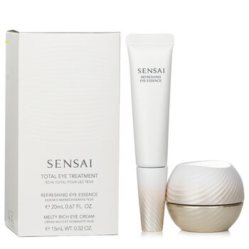 Kanebo Sensai Total Eye Treatment Set: Essenza rinfrescante per gli occhi + Melty Rich Eye Cream