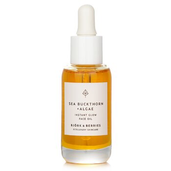 Bjork & Berries Olio viso bagliore istantaneo allolivello spinoso + alghe