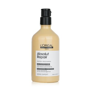 Professionnel Serie Expert - Absolut Repair Protein + Gold Quinoa Instant Resurfacing Conditioner (per capelli secchi e danneggiati)