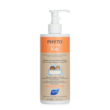 Phyto Phyto Specific Kids Magic Detangling Shampoo & Body Wash - Capelli ricci e corpo a spirale (per bambini dai 3 anni in su)