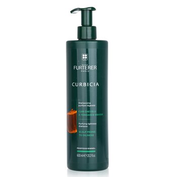 Rene Furterer Curbicia Purificante Leggerezza Shampoo - Cuoio Capelluto Incline a Untuosità (Formato Salone)