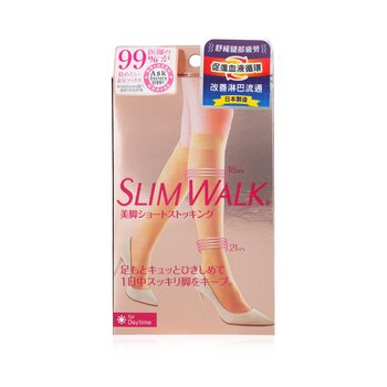 SlimWalk Calze a compressione per belle gambe - # Beige (Taglia: S-M)