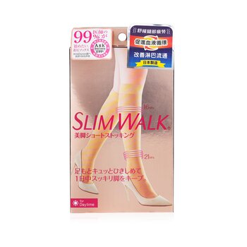 SlimWalk Calze a compressione per belle gambe - # Beige (Taglia:M-L)