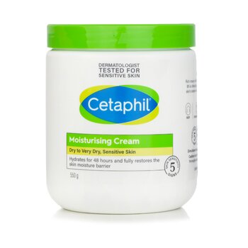 Cetaphil Crema Idratante 48H - Per pelli sensibili da secche a molto secche