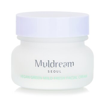 Muldream Crema viso fresca delicata verde vegana