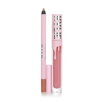 Kylie By Kylie Jenner Matte Lip Kit: rossetto liquido opaco 3 ml + matita labbra 1,1 g - # 808 Kylie Matte