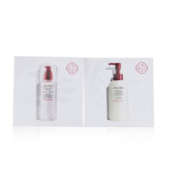 Shiseido InternalPowerResist Latte detergente extra ricco 1 ml + Ammorbidente per il trattamento 1,5 ml (miniatura)