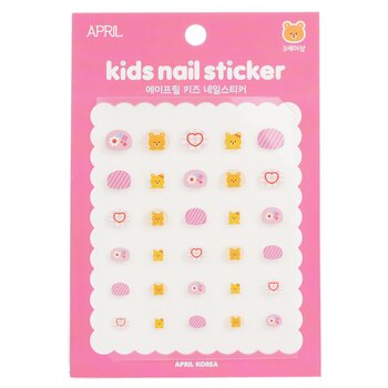Adesivo per unghie per bambini di aprile - # A012K