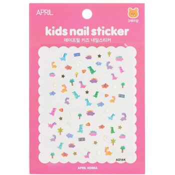 Adesivo per unghie per bambini di aprile - # A016K