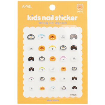 Adesivo per unghie per bambini di aprile - # A020K