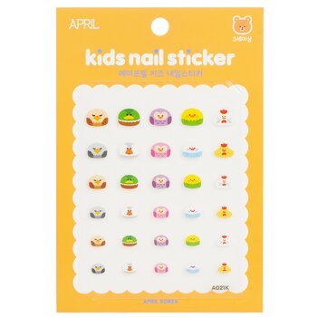 Adesivo per unghie per bambini di aprile - # A021K