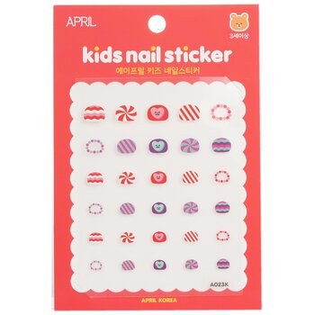 Adesivo per unghie per bambini di aprile - # A023K