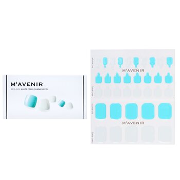 Mavenir Adesivo per unghie (colori assortiti) - # White Pearl Summer Pedi