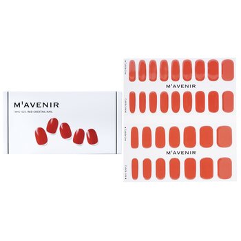 Mavenir Adesivo per unghie (rosso) - # Unghie da cocktail rosse
