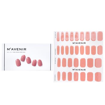 Mavenir Adesivo per unghie (rosa) - # Tone Down Rose Nail