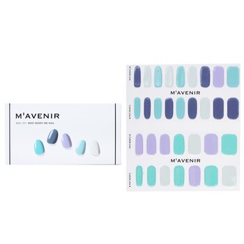 Adesivo per unghie (blu) - # Mint Berry Me Nail