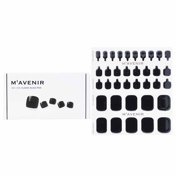 Mavenir Adesivo per unghie (nero) - # Classic Black Pedi