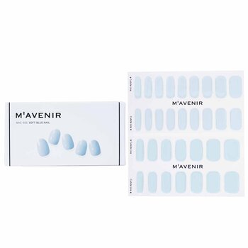 Mavenir Adesivo per unghie (blu) - # Soft Blue Nail