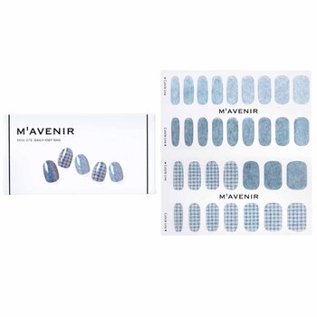 Mavenir Adesivo per unghie (blu) - # Daily Knit Nail