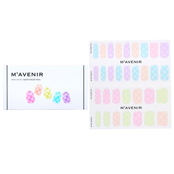 Mavenir Adesivo per unghie (colori assortiti) - # Neon Racer Nail