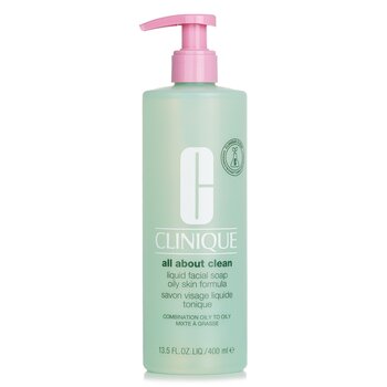 All About Clean Liquid Facial Soap Formula per la pelle grassa (Pelle mista da grassa a grassa)