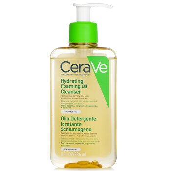 CeraVe Olio detergente schiumogeno idratante