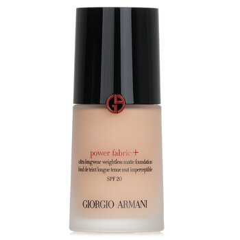 Giorgio Armani Power Fabric+ Ultra Longwear Fondotinta opaco senza peso SPF 20 - # 2.5