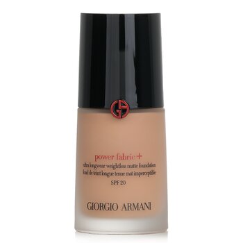 Giorgio Armani Power Fabric+ Ultra Longwear Fondotinta opaco senza peso SPF 20 - # 5.5