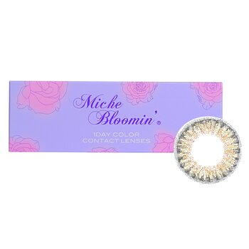 Miche Bloomin Lenti A Contatto Colorate Quarter Veil 1 Giorno (102 Bronzo Cenere) - - 2.00