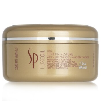Maschera per il ripristino della cheratina all'olio SP Luxe