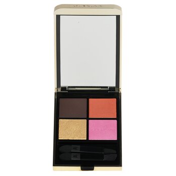 Guerlain Ombres G Eyeshadow Quad 4 colori (multieffetto, colore intenso, lunga durata) - # 555 Metal Betterfly