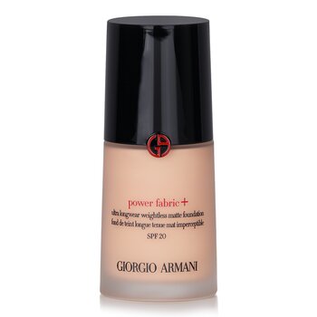 Giorgio Armani Power Fabric+ Ultra Longwear Fondotinta opaco senza peso SPF 20 - # 2.75