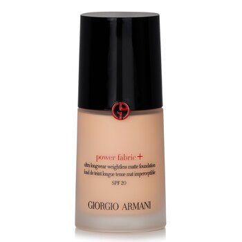 Giorgio Armani Power Fabric+ Ultra Longwear Fondotinta opaco senza peso SPF 20 - # 4.75