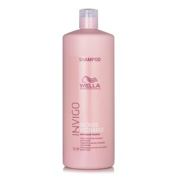 Wella Invigo Blonde Recharge Shampoo Rinfrescante Colore - # Biondo Freddo