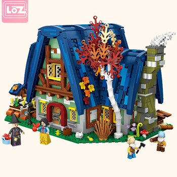 Loz LOZ Mini Blocks - Set di mattoncini per la costruzione della casa degli elfi
