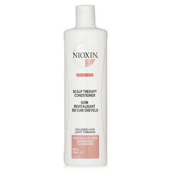 Nioxin Density System 3 Balsamo per la terapia del cuoio capelluto (capelli colorati, assottigliamento leggero, colore sicuro)