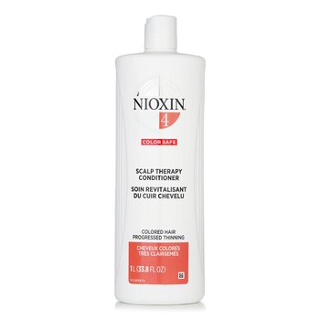 Nioxin Density System 4 Scalp Therapy Conditioner (capelli colorati, assottigliamento progressivo, color safe)