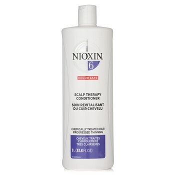 Nioxin Density System 6 Scalp Therapy Conditioner (capelli trattati chimicamente, assottigliamento progressivo, colore sicuro)